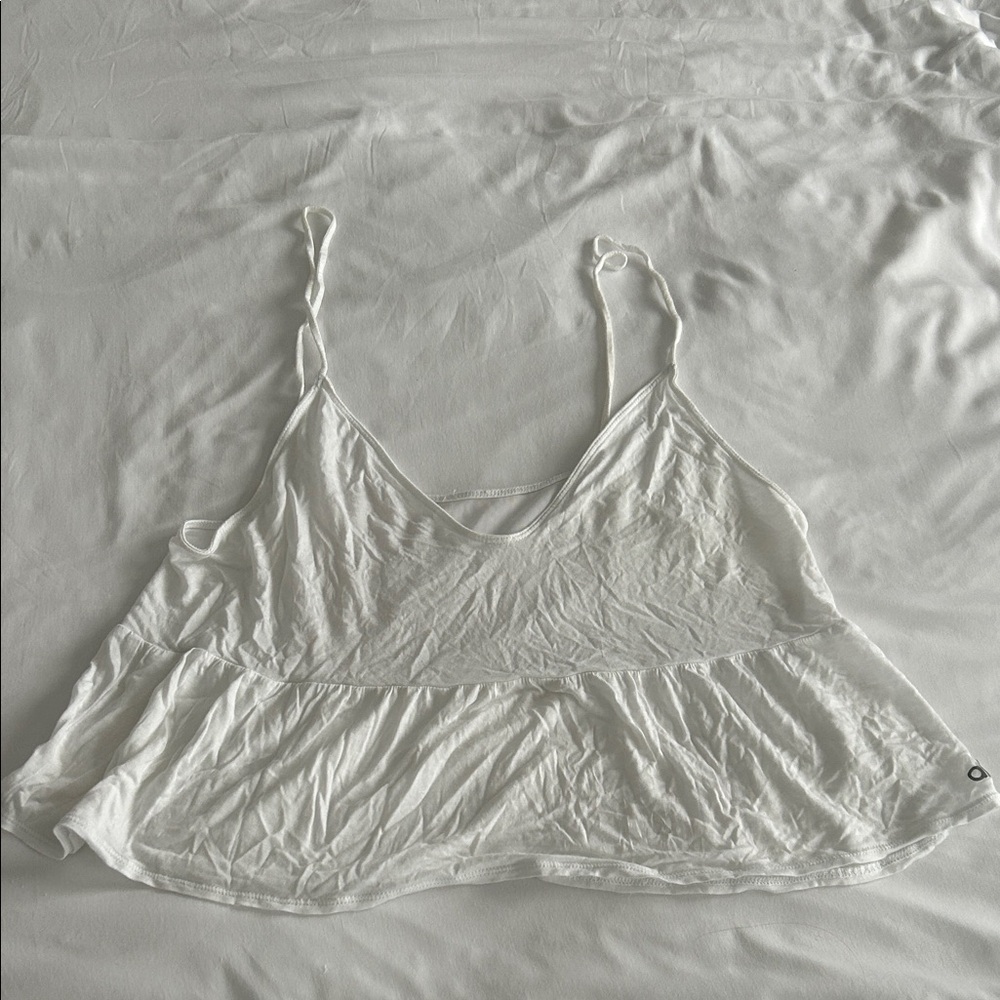 ALO Yoga White Tank Top